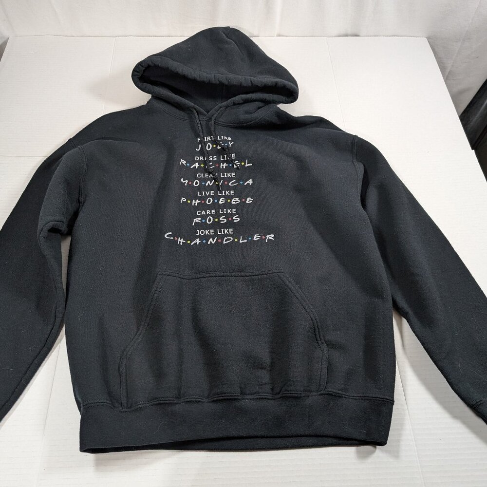 Friends Lovers Friends Hoodie Medium Black